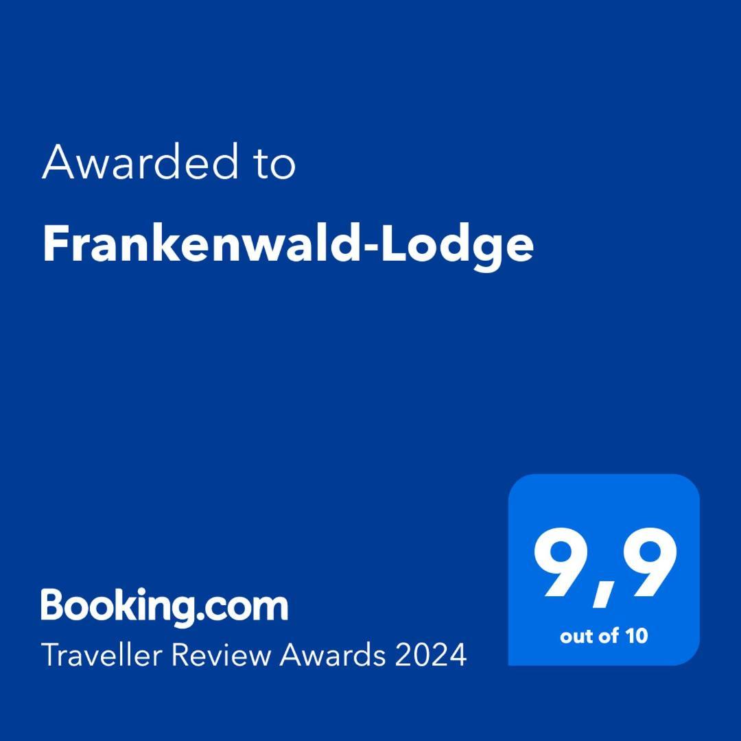 Frankenwald-Lodge Schwarzenbach am Wald Exterior foto